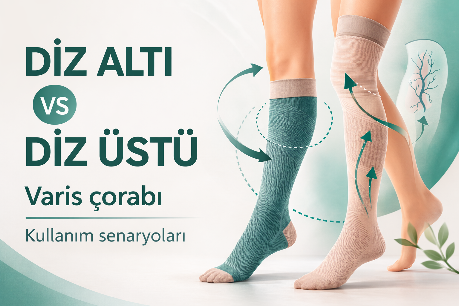 diz altı varis çorabı,diz üstü varis çorabı,varis çorabı kullanım rehberi,kompresyon çorabı çeşitleri,varis çorabı nasıl seçilir,kompresyon çorabı diz altı diz üstü farkı,varis çorabı ne işe yarar,bacak dolaşımı kompresyon çorabı,uzun yolculuk kompresyon çorabı,varis çorabı kullanım senaryoları,ortopedik kompresyon ürünleri,dolaşım destek çorapları