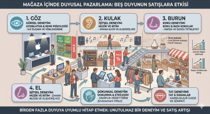 Beş Duyunun Satışlara Gizli Etkisi