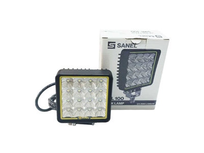Sanel12V/24V 16 Ledli Çalışma Lambası 1500 lumen 9w SWL100