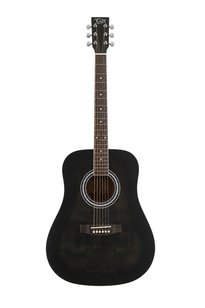 QTE QAG48BK Siyah Akustik Gitar