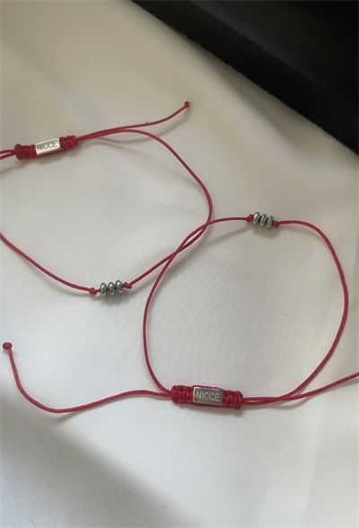 Handmade Kırmızı Line Bileklik