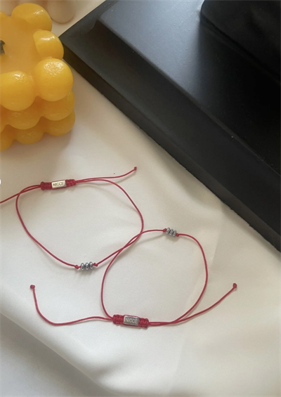 Handmade Kırmızı Line Bileklik