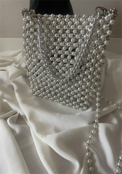 Pearl Bag Silver