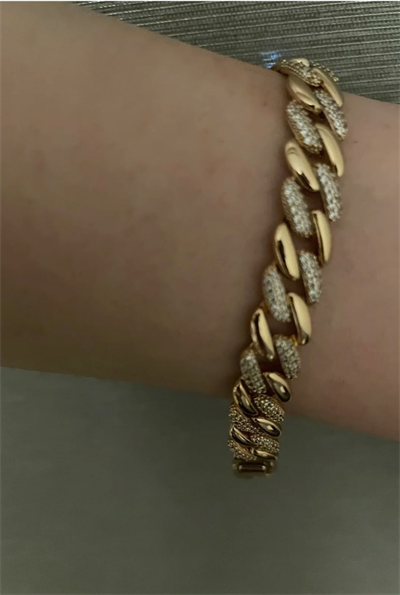 Zirkon Milkway Gold Bileklik