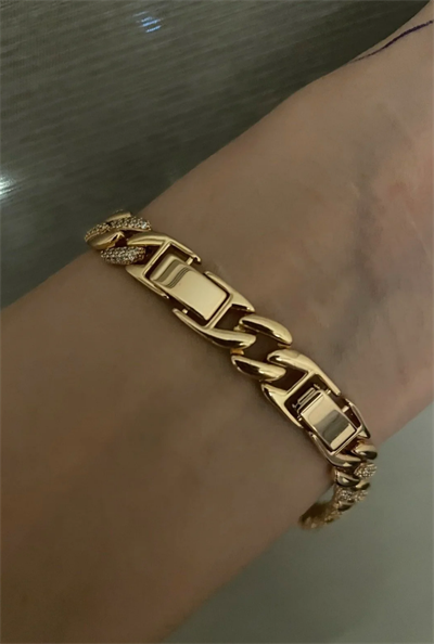 Zirkon Milkway Gold Bileklik