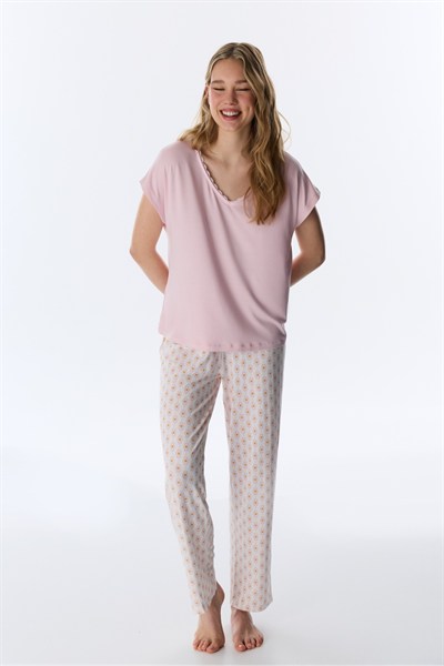 Pembe Alia Pink Pantolon Pijama Takımı