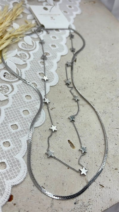 ÇELİK KOLYEKolyeler26-LNS-0071Celik Taki AccesoriesÇELİK KOLYE