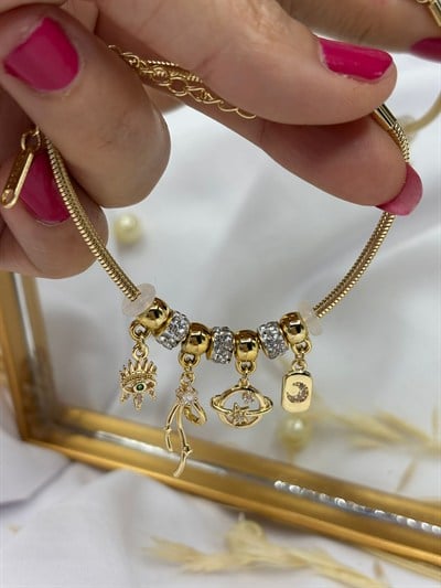 ÇELİK PANDORAPANDORA BİLEKLİK26-YLD-20008Celik Taki AccesoriesÇELİK PANDORA