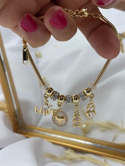 ÇELİK PANDORAPANDORA BİLEKLİK26-YLD-20007Celik Taki AccesoriesÇELİK PANDORA