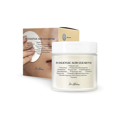 DR.ALTHEA %2 Salicylic Acid Clear Pad 170g (Siyah Nokta ve Gözenek Bakımına Yardımcı Salisilik Asitli Ped)