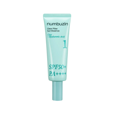 NUMBUZIN No.1 Clear Filter Sun Essence 50ml (Aydınlatıcı ve Nemlendirici Etkili Güneş Koruyucu Esans)