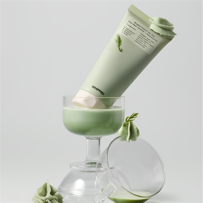 WHIPPED Mugwort Tea Tree Face Mask Cleanser+Madecassoside 130g (Kızarıklık ve Sivilce Karşıtı, Onarıcı 2si 1 Arada Yüz Yıkama Maskesi)
