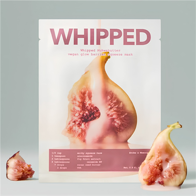 WHIPPED Muhwabutter Vegan Glow Barrier Squeeze Mask 5+1 (Cilt Bariyeri Onarıcı ve Işıltı Veren Yoğun Bakım Maskesi 6lı Set)