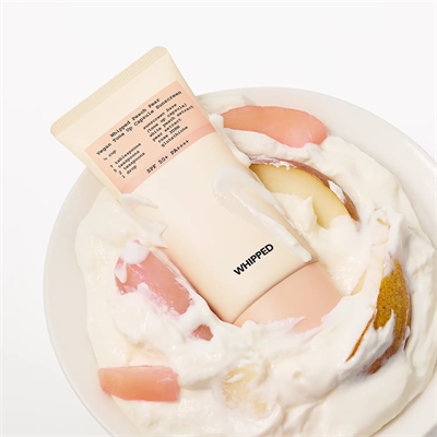 WHIPPED Peach Pear Vegan Tone-up Capsule Sunscreen 50ml (Cilt Tonu Eşitleyici ve Aydınlatıcı Canlandırıcı Güneş Kremi)