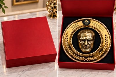 ATATÜRK TABAK PLAKET (KARTON KUTULU)
