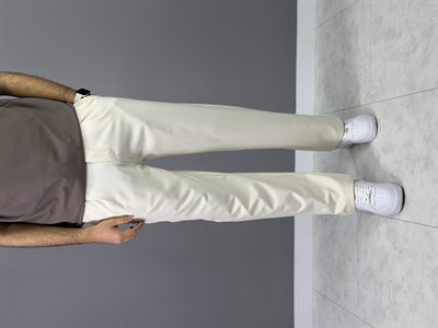 Bej kumaş baggy pantolon 5003
