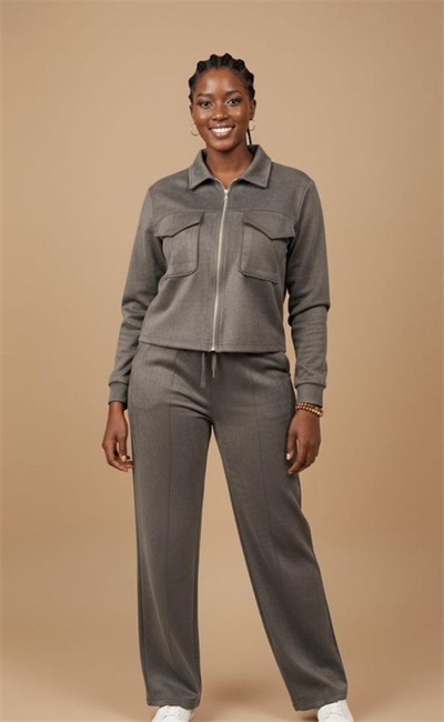 Kadın Süet Eşofman Takım