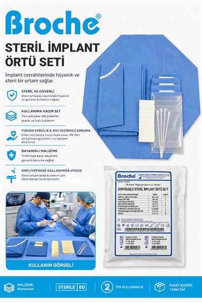 STERİL İMPLANT SETİ 10LU