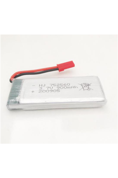 752560 900MAH DRONE LİTYUM POLİMER PİL (KIRMIZI)