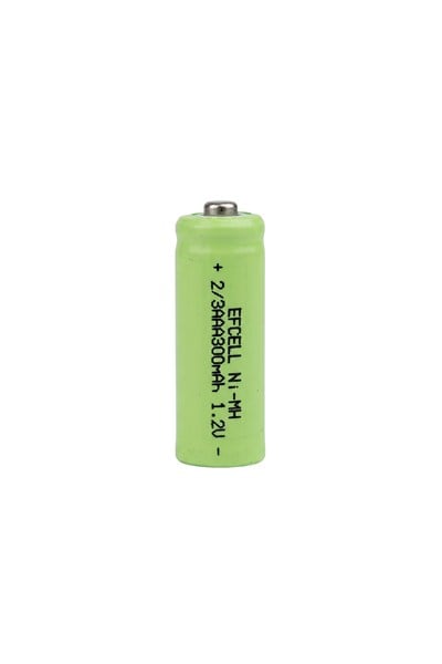 EF-23123A 2/3 AAA 1.2V 300mAh NiMH Şarj Edilebilir Pil