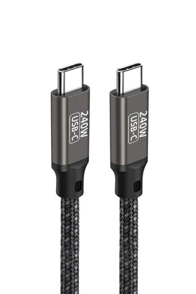 X-LEVEL X-BOOSTER  XCC8995 TYPE-C TO TYPE-C ŞARJ KABLOSU SİYAH