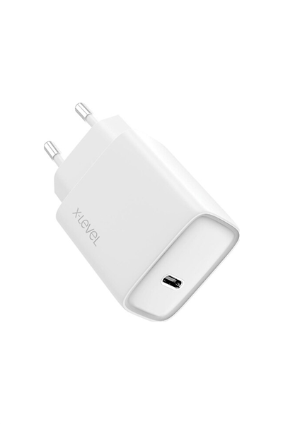 X-LEVEL XC-4010 X-CHARGER SMART 20W PD ŞARJ ADAPTÖR BEYAZ
