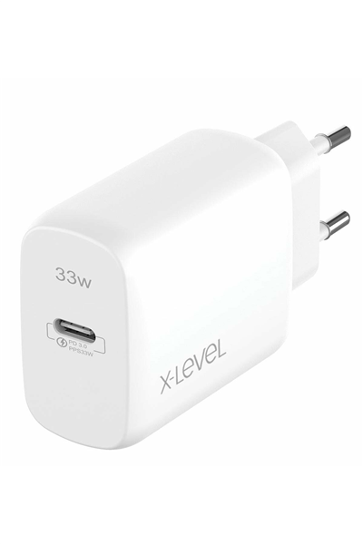 X-LEVEL XC4020 X-CHARGER SMARTPRO 33W PD ŞARJ ADAPTÖR BEYAZ