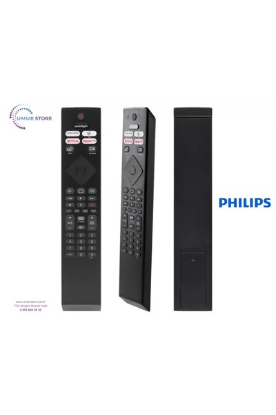Philips İle Uyumlu Model 55PUS7009/62 Smart Tv Kumanda