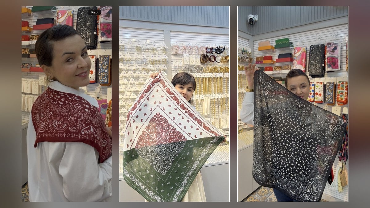 Beyaz gömlek üstüne bağlanmış bordo paisley desenli fular ve paisley desenli pamuklu fular modelleri