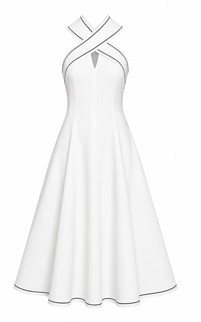 SVAN ELBİSE  I WHITE