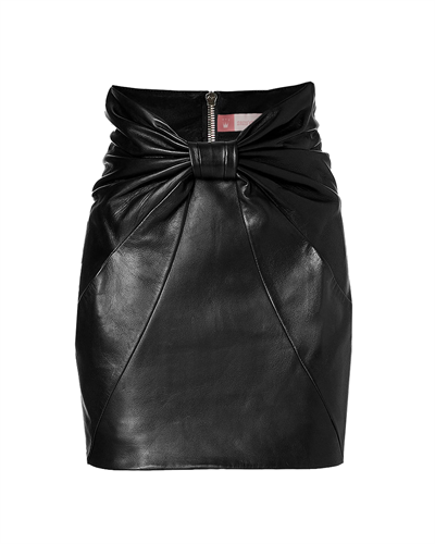 VİGGA ETEK I VEGAN DERİ