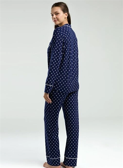 Pierre Cardin  Pc8950-S  Kadın Gömlek Pijama Takım