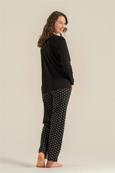 Pierre Cardin  Pc9289-S  Kadın Uzun Kollu Pijama Takımı