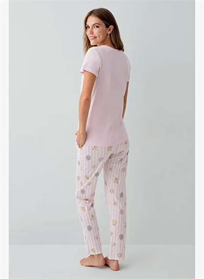 RolyPoly RP3810-S Kadın Kısa Kol Pijama Takımı