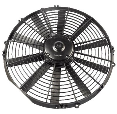 KORMAS 12V FAN MOTORU EMİCİ AKSİYEL 14  (BÜYÜK MOTORLU) (DIŞ ÇAP 387 MM)