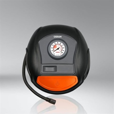 OSRAM 12V LASTİK ŞİŞİRME HAVA KOMPRESÖRÜ 120W (0-100 PSI / 0-6.9 BAR / 4.5 DK) (ANALOG GÖSTERGE)