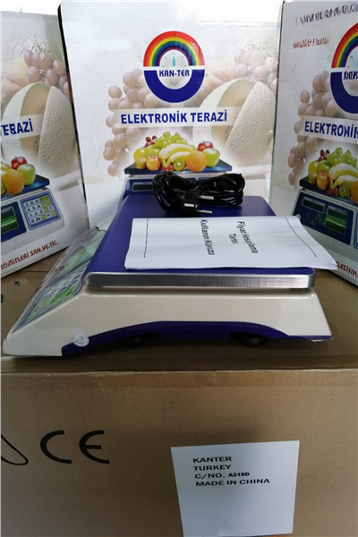 30 kg LCD fiyat hesaplamalı terazi AYTER 30 S
