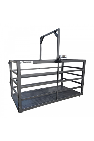 Ata EMR Büyükbaş Hayvan Kantarı 1 Ton / 2 Ton 95x195cm