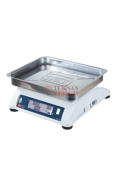 ATA LCD 15 KG X 2 / 5 GR FİYAT HESAPLAMALI TERAZİ