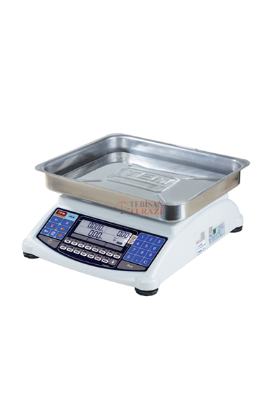 ATA LCD 30 KG X 5 / 10 GR FİYAT HESAPLAMALI TERAZİ