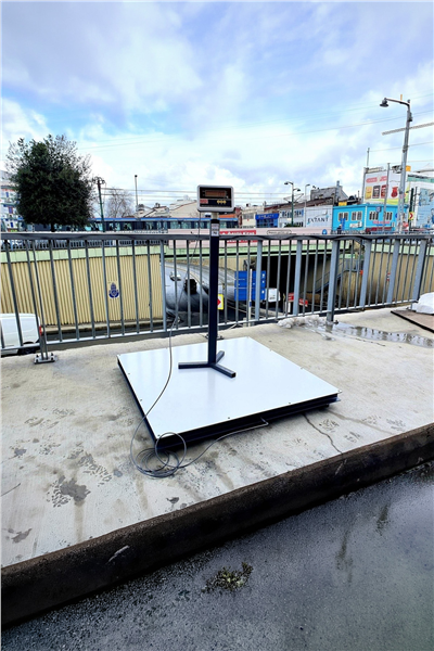 Aybisi Ibc Tank Tartım Baskülü 3 Ton 150x150 Cm Özel Üretim