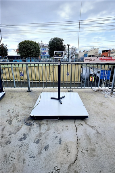 Aybisi Ibc Tank Tartım Baskülü 3 Ton 150x150 Cm Özel Üretim