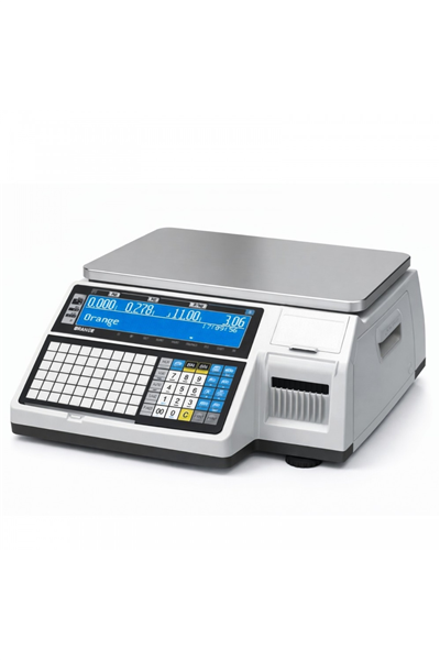 CAS CL5200N-B Boyunsuz Etiket Yazıcılı Terazi