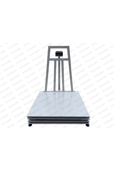 Çift Şase Darbeli Baskül 3 Ton 100x150 Cm Özel Üretim