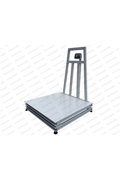 Çift Şase Darbeli Baskül 3 Ton 100x150 Cm Özel Üretim