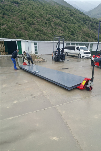 Düz Platform Baskül 10 Ton 150x400 Cm Özel Üretim
