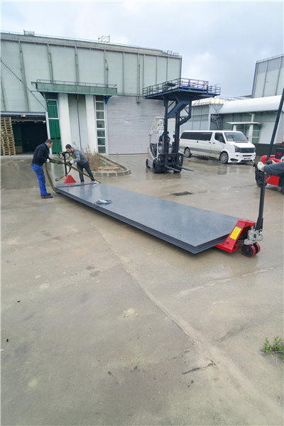 Düz Platform Baskül 10 Ton 150x500 Cm Özel Üretim