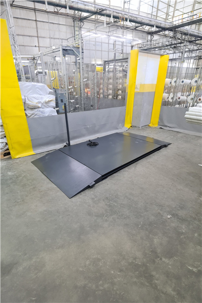 Düz Platform Çift Rampalı Kantar 120x120 Cm 3 Ton Şarjlı 4 Hücreli