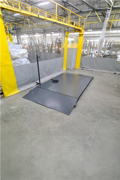 Düz Platform Çift Rampalı Kantar 120x120 Cm 3 Ton Şarjlı 4 Hücreli