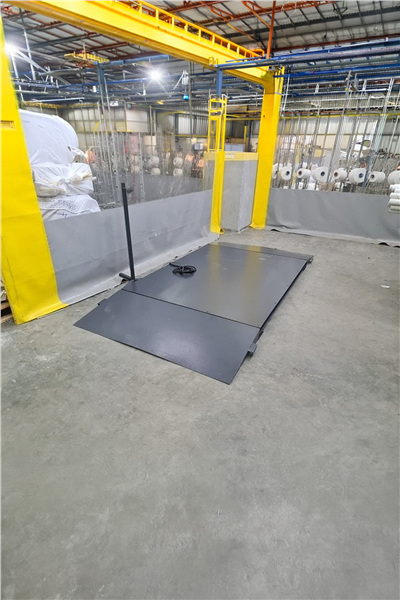 Düz Platform Çift Rampalı Kantar 150x200 Cm 3 Ton Şarjlı 4 Hücreli